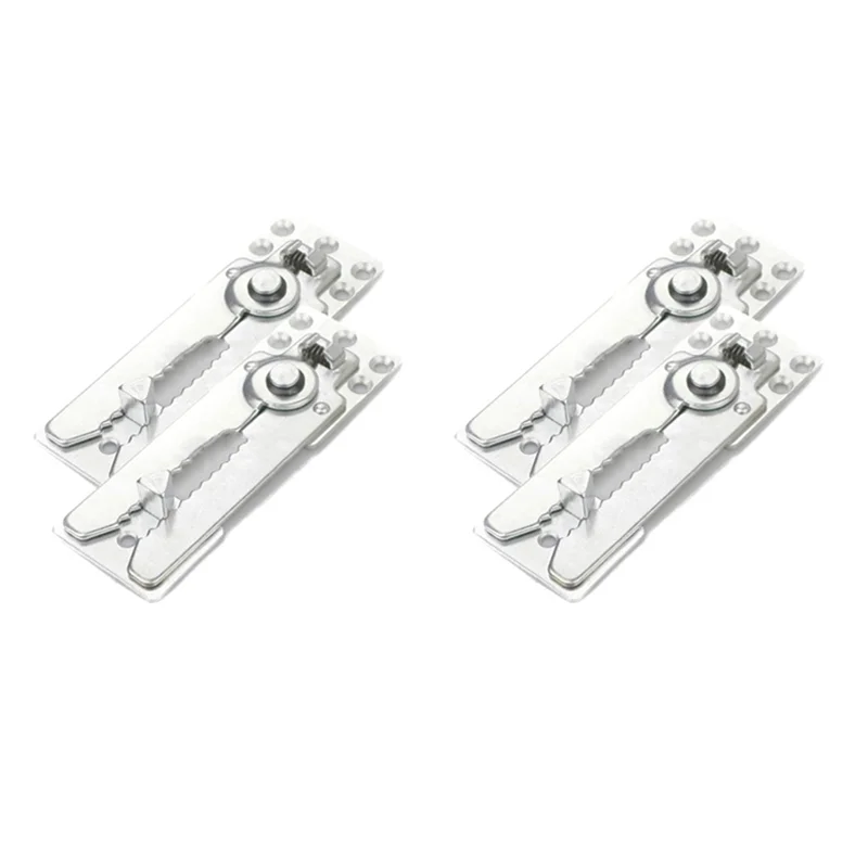 AB51 4 Packs Of Sectional Sofa Connector, Metal Sectional Sofa Furniture Connector Sectional Connectors For Sliding Sofa