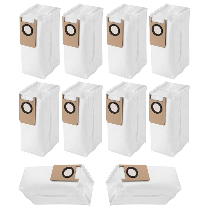 10 PCS Replacement Dust Bags  For Eufy Omni S1 Pro Robot  Vacuum Cleaner Accessories Vacuum Cleaner Parts Non -Woven Garbage Bag