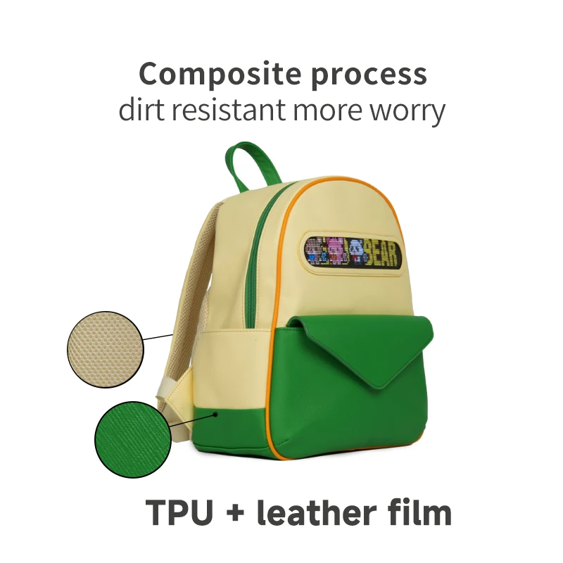 LOY شاشة LED ذكية للأولاد والبنات حقيبة مدرسية بمروحة ثلاثية الأبعاد حقيبة ظهر مدرسية عصرية للجامعة الجامعية حقيبة ظهر جديدة