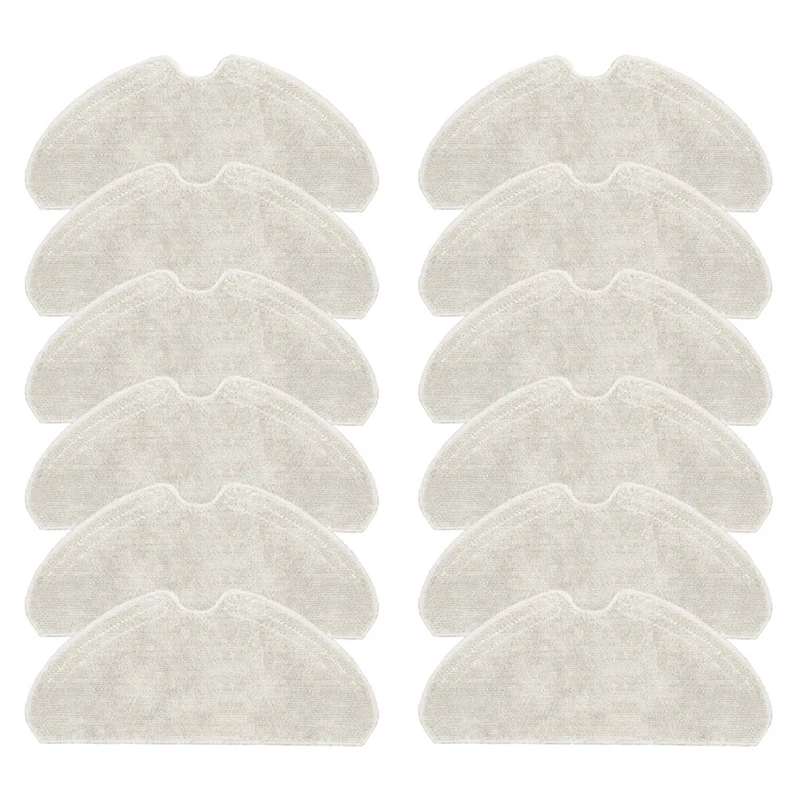 

12Pcs Mop Cloth For Dreame D10S Sweeping Robot Accessories Rag Mop Robot Vacuum Cleaner Replacement Mop Cloths
