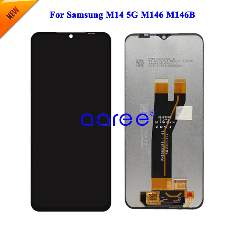 6.6' LCD Screen  For Samsung M14 5G M146 LCD For Samsung  M146 M146B  LCD Screen Touch Digitizer Assembly