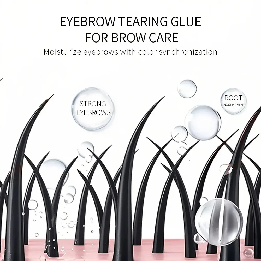 Gel à sourcils Semi-Permanent imperméable, tatouage Durable, facile à décoller, crème à sourcils résistante à la sueur, 1 pièce
