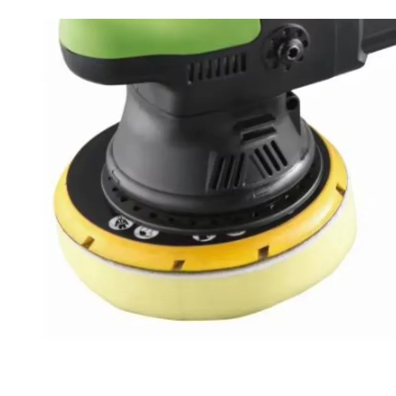 

High-efficiency 950-watt portable electric double-action vehicle polishing machine