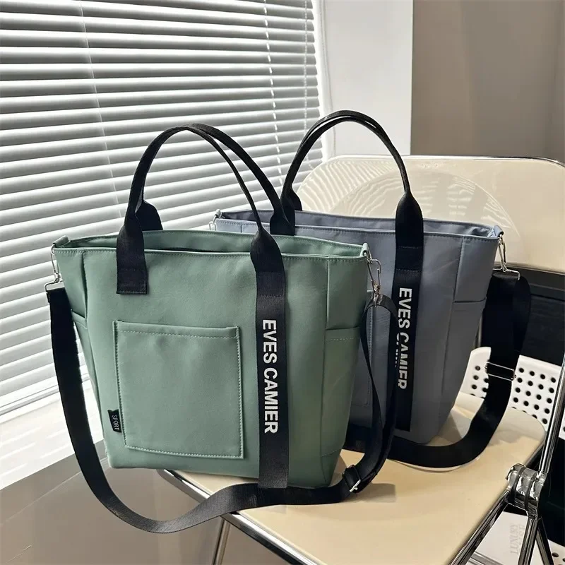 Multi Functional Shoulder Bag, Backpack, Crossbody Bag, Large Capacity Oxford Waterproof Shoulder Bag  Tote Bags for Women image 2