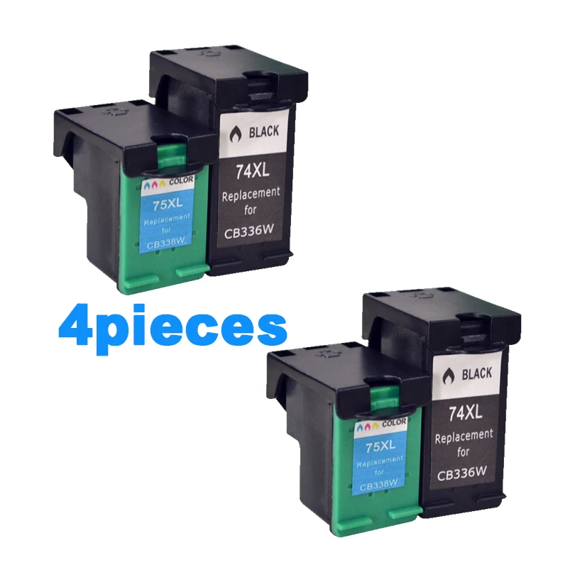 xiaomi cartuchos de tinta para hp 74 xl unidades compativel com hp 74 75 photosmart c4200 c5200 officejet j5780 c4280 c4345 c4380 c4385 01