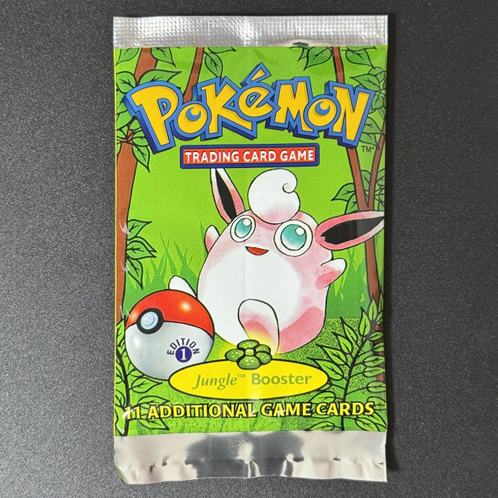 1e editie Team Rocket/Neo Destiny/Base/Fossil/Jungle Booster packs Pokemon 17 soorten 1 pakket 11 kaarten Spelkaarten Verzamelen van geschenken