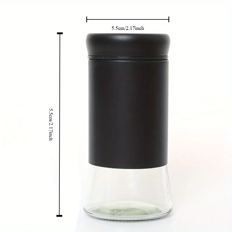 2Pc Salt and Pepper and Condiment Storage Container Shakers Set Cute Modern Farmhouse Kitchen Decor for Home Restaurants Wedding