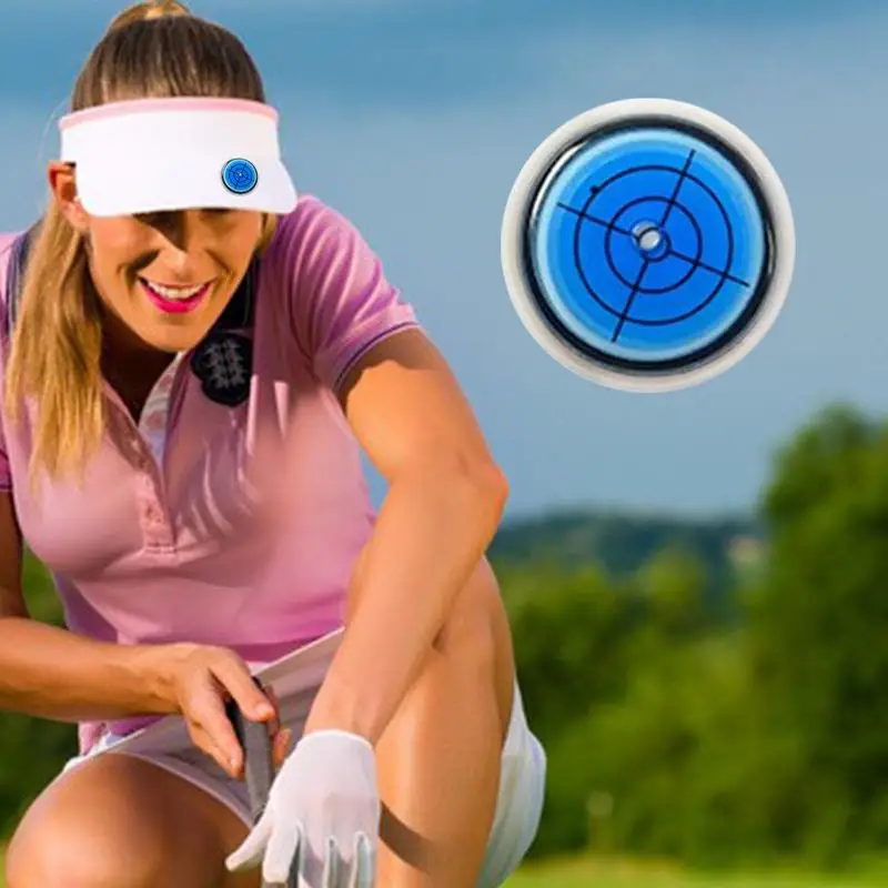 Marcatore per Chip da Golf strumento per lettore di allineamento ad alta precisione 5 pezzi strumento per lettore di allineamento aiuto per la lettura accessori per il Golf per amante del Golf