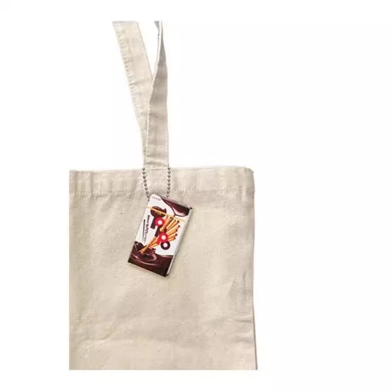 الأصلي بانداي غاشابون كبسولة اللعب أنيمي تمثال لطيف الكلاسيكية SnacksToppo الشوكولاته بار قلادة محاكاة نموذج الشكل #5