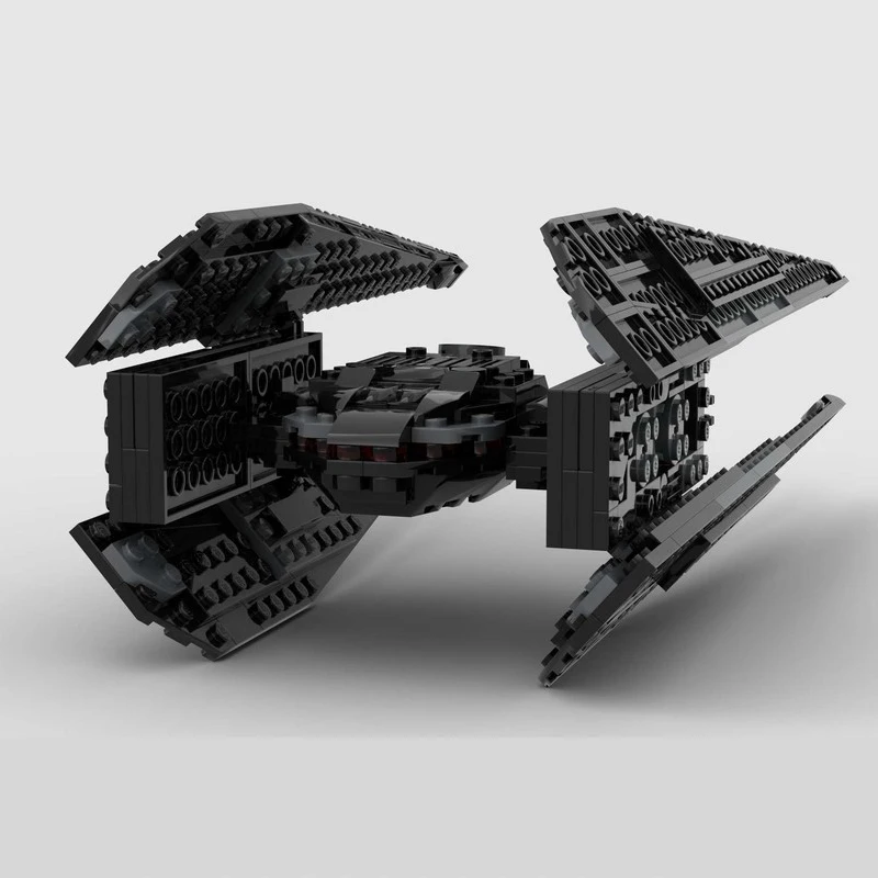 316PCS Science Fiction Space Film TIE Schalldämpfer Midi-Maßstab Baustein Modell Ziegel Set Kreative Weihnachten JUNGE Geschenke MOC-223368