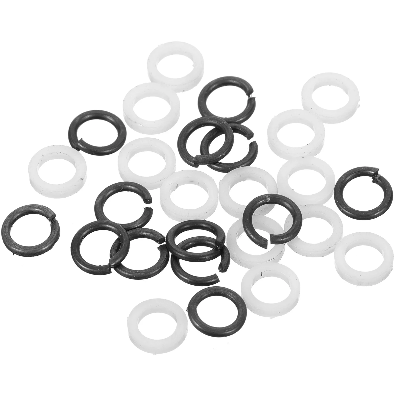 

24 Pcs Musical Instrument Guitar Accessories Tuner Washer Tuning Peg Spacer for Metal Gasket Ukulele Repair Plastic