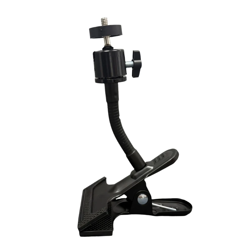 Universal 1/4 Zoll Gewinde Klemm Halterung Für Baby Monitore Action Kameras Und Smartphones Einstellbare Schwanenhals Arm Y4QF – Detail 1