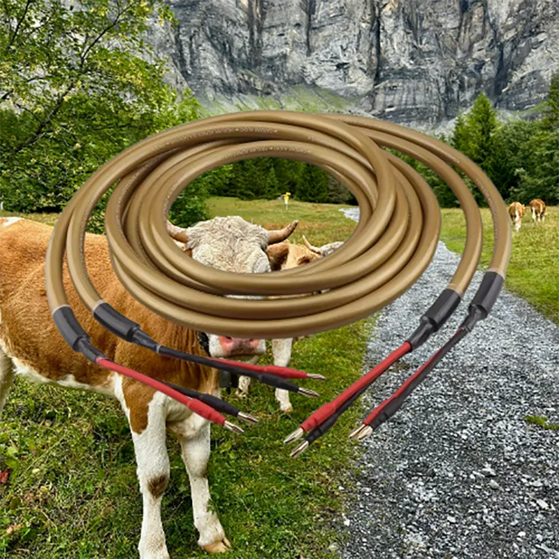 

Reference OCC Speaker Cable - Low-Capacitance Hexlink 5-C Series w/Braided Shield & BFA Plugs​