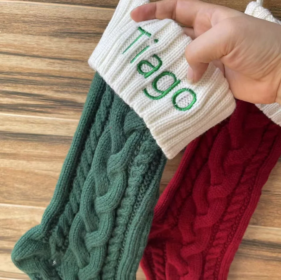 Kişiye Özel Örme Noel Çoraplar - Embroidery Names incelemesi ve fiyatı