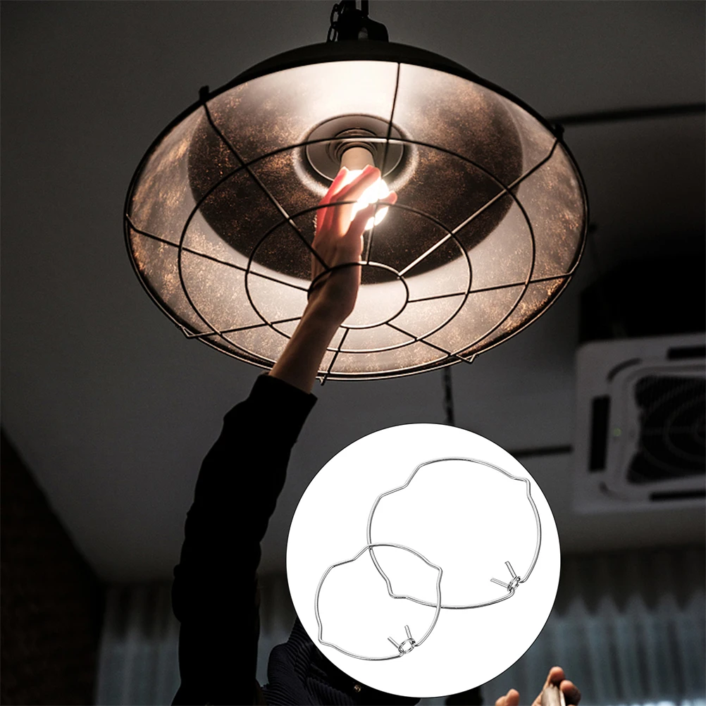 

6pcs Lampshade Spotlight Accessories Steel Spring Heavy Duty Clamps Bulb Holders Fixing Longlasting Stable