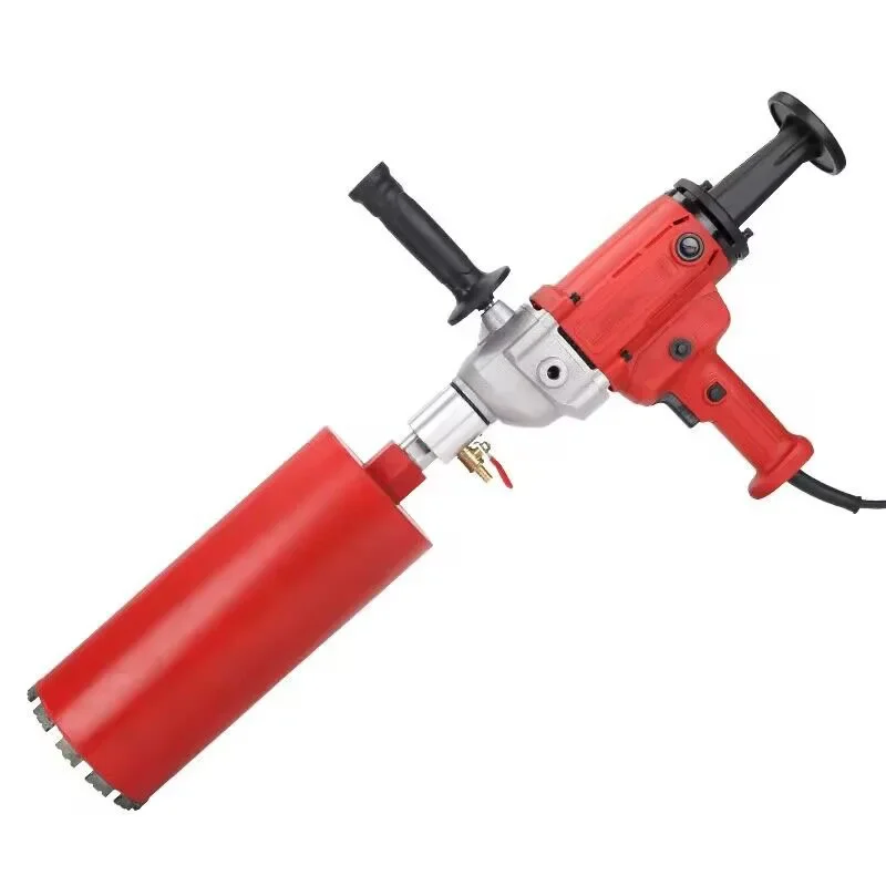 

1500W Electric water drilling machine handheld water air-conditioning engineering drilling high-power portable drilling machine