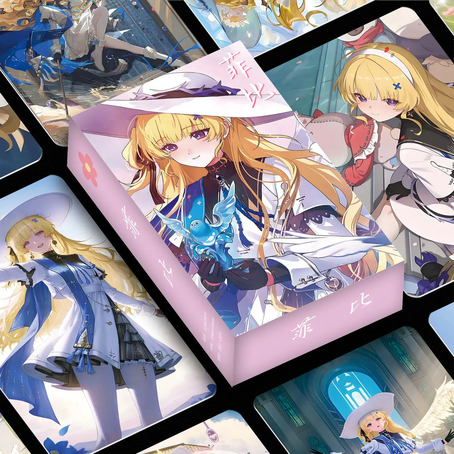 

55PCS Do Not Repeat Anime Wuthering Waves Phoebe Lomo Laser Card Photocard Collection Postcard Christmas Gift