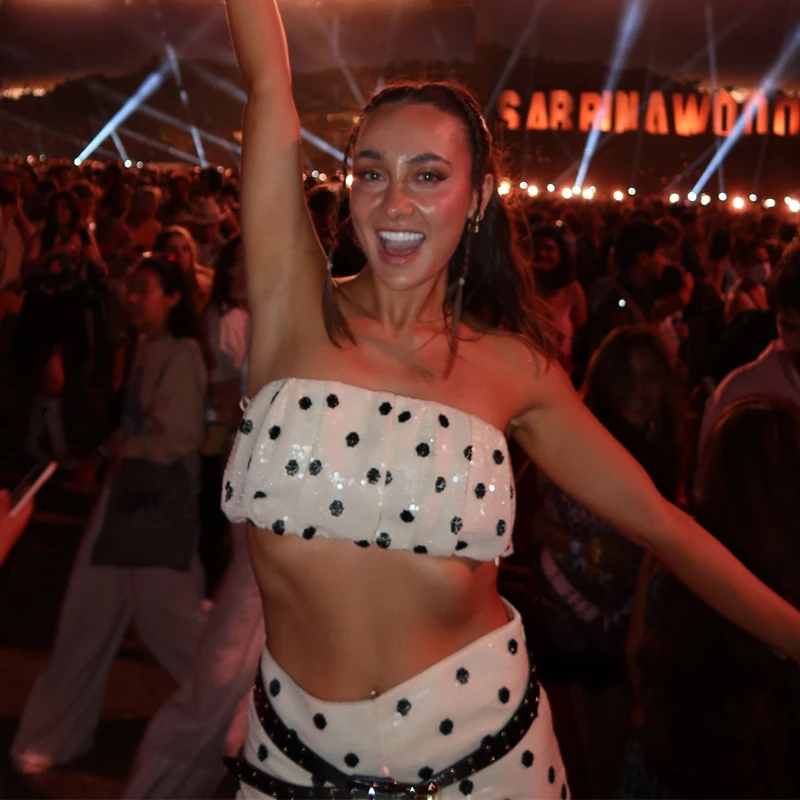 MUJER Dot Sequin Crop Top Woman Luxury Summer Tube Tops for Women Sexy Backless Beach Top Female Holiday Camisole Women's Tops