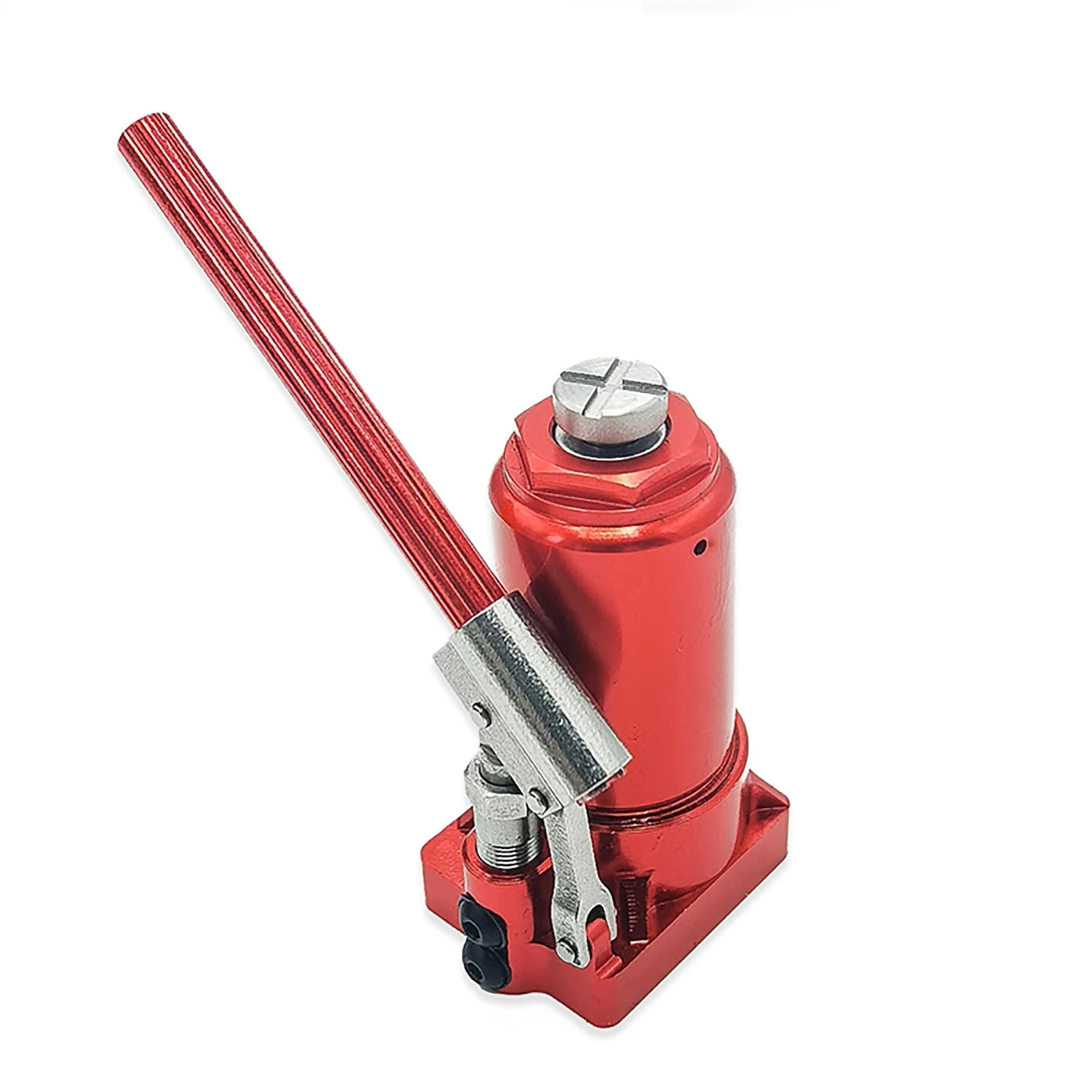JDM 163 1/10 Metal Hydraulic Lifting Jack Model For RC Car Electric Lesu Tamiya KABOLITE Rc Truck Trailer Tipper