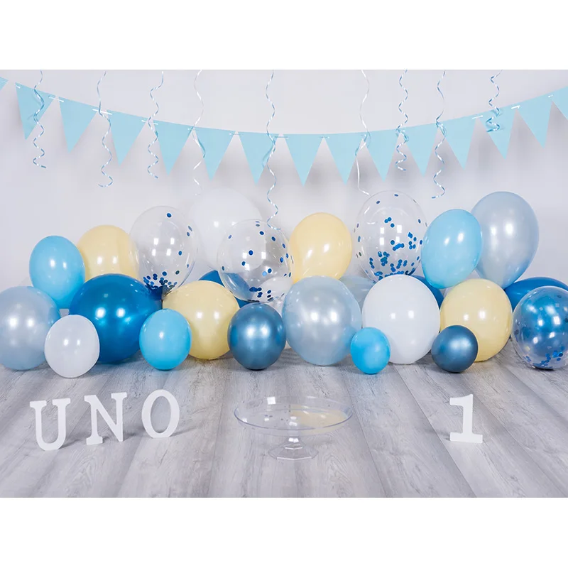 Baby Shower Decoration Birthday Party Photography Backdrops Props Balloons Arch Children Newborn Photo Studio Background BS-06