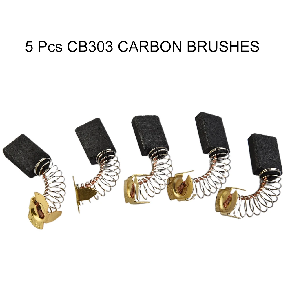 มอเตอร์แปรงแปรงคาร์บอน 5pcs 6x9x14 มม.อุปกรณ์เสริม CB325/459/303/419/203/85 สําหรับเครื่องบดมุม GA 5030 ยี่ห้อใหม่