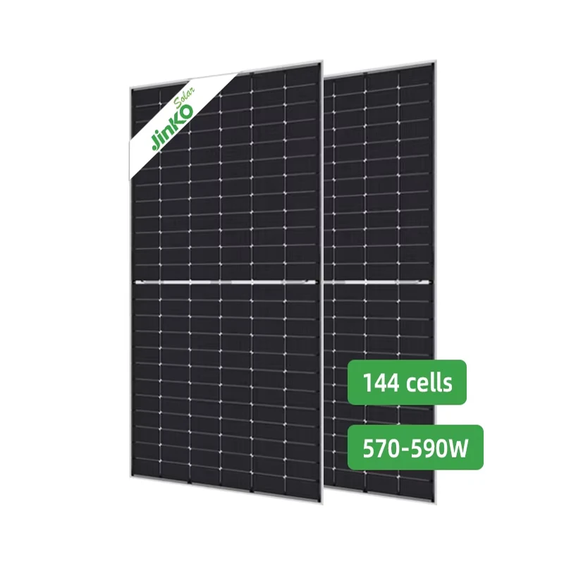 Jinko Solar Panels Mono Double-sided N-Type 72 Half Cell Bifacial Dual Glass Module 144 Half-Cut575W 580W 585W 590W 595W 600W