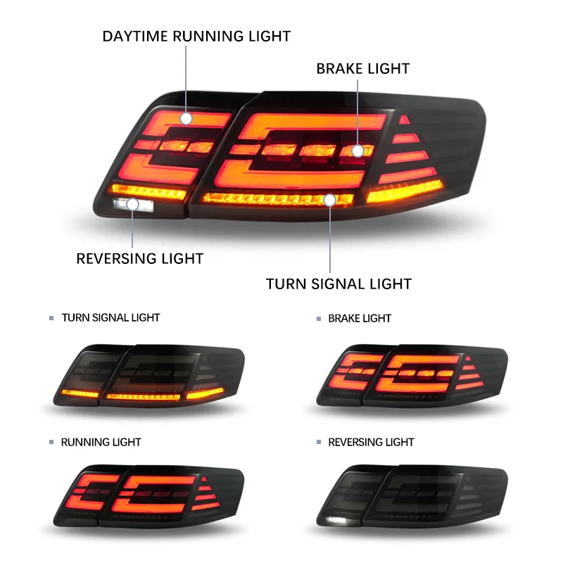 

Zhengwo Manufacturer Make New Design For Toyota Camry USA Version 2007-2011 Taillights Led Tail Lamp