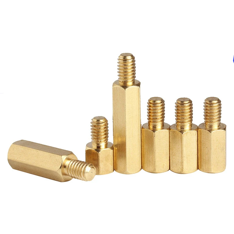 

10pcs/lot M2 - M5 Hex Brass PCB Standoff Spacers