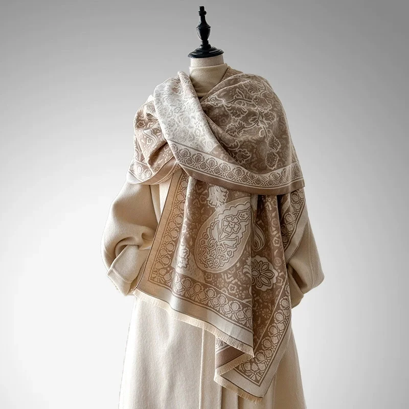 

Женский зимний кашемировый шарф, кешью, пашмина, элитный бренд, шали с пейсли, накидки, Bufanda, хиджаб, дорожные палантины, теплое одеяло Echarpe