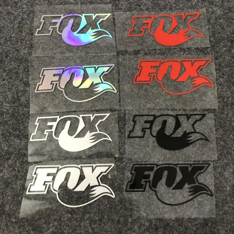 Motorcycle sticker for Fox Car sticker Off-road window reflective cartoon sticker Car sticker covering scratch decoration