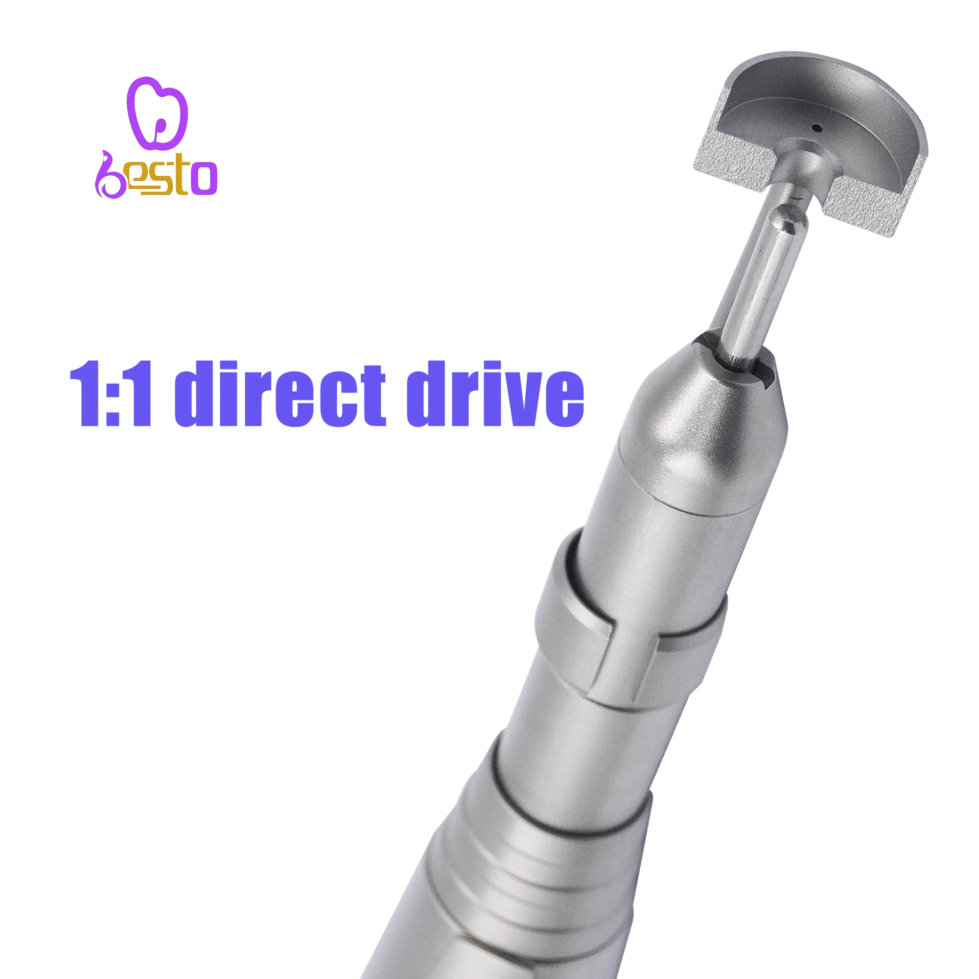 dent al  Straight Handpiece 1:1 External Water Spray Surgical Operation Saw Handpiece