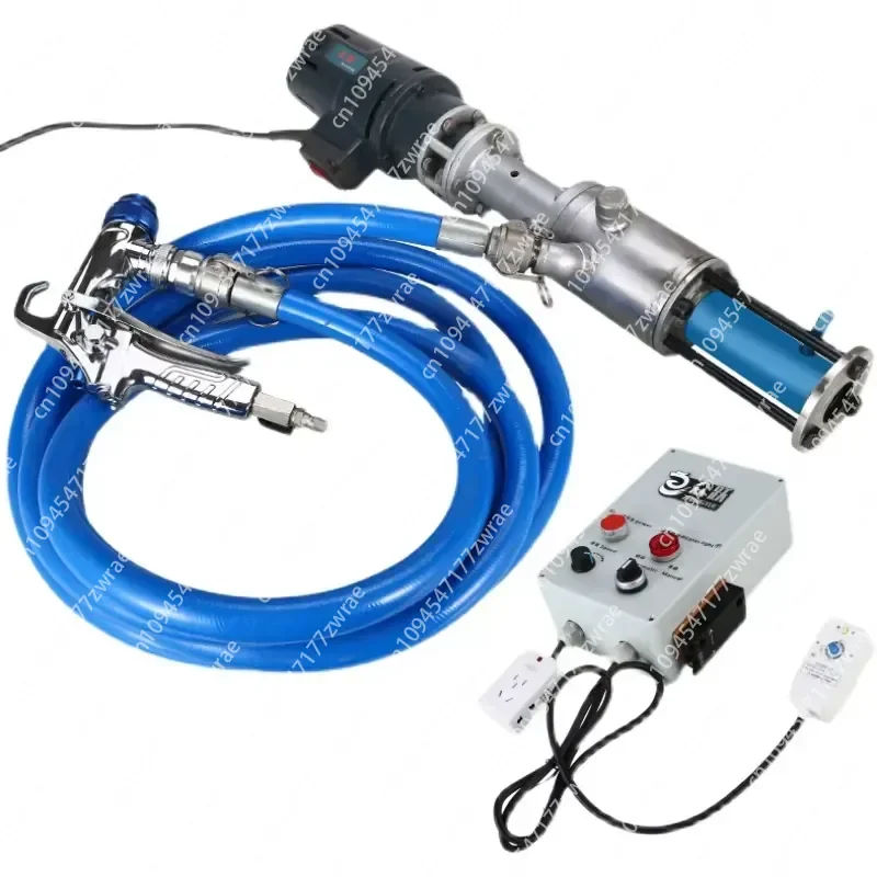 Portable Real Stone Paint Spraying Machine, Putty, Fireproof Coating, Mortar, High-pressure Exterior Wall Metal Machine