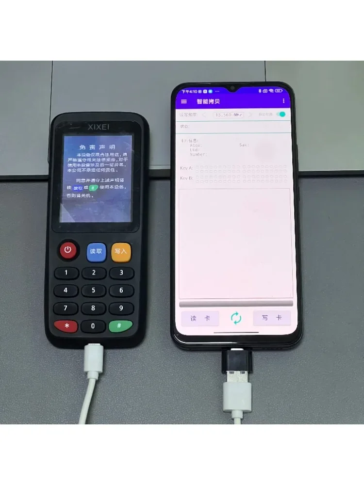 Nieuwe Rfid Smart Card Reader X7 125 khz Badge Copier 13.56 mhz Nfc Decoder Duplicator Ic Id Chip Tag Kloon Ntag213 215 Sleutel Schrijver - afbeelding 2