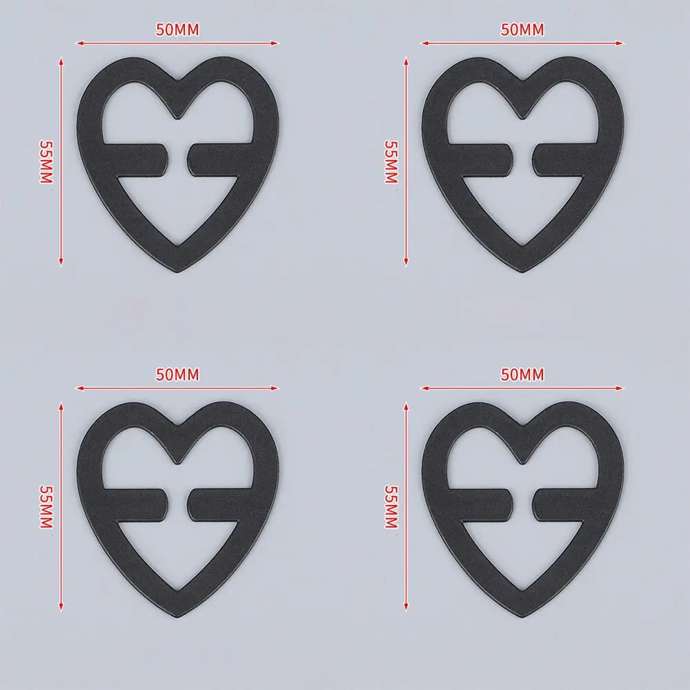 Adjustable Bra Strap Clips Invisible Butterfly/Flower/Heart Shape Bra Shoulder Straps Cross Fastener Underwear Buckle