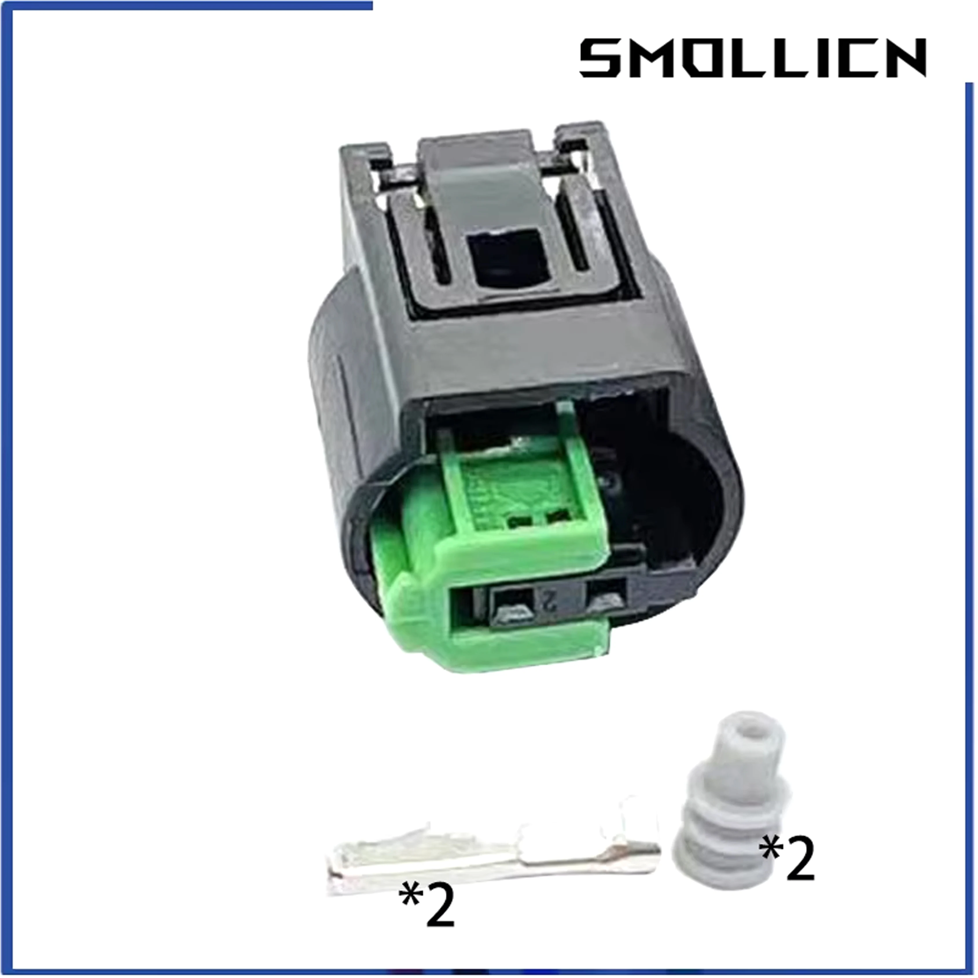 1 Set 2 Pin 1-967570-3 1-967644-1 Outdoor Temperature Socket Auto Oxygen Sensor Connector For BMW 1 3 5 7 Series Z4