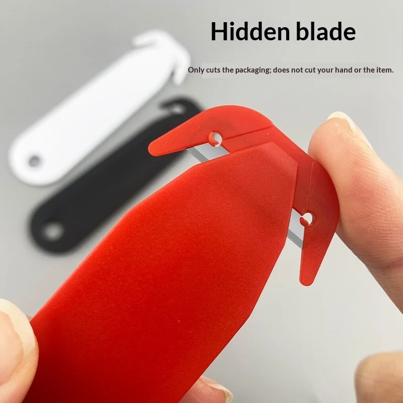 Mini Box Cutter Utility Knife Pocket Small Blade Paper Cutter Knife for Envelope Package Opening Cutting Hand Tool
