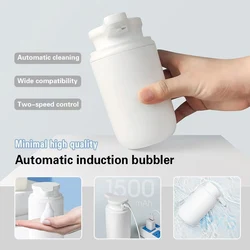 300ml Automatic Foam Soap Ipx5 Life Waterproof Dispenser Bathroom Human Body Induction Creative Face Hand Wash Foam Machine