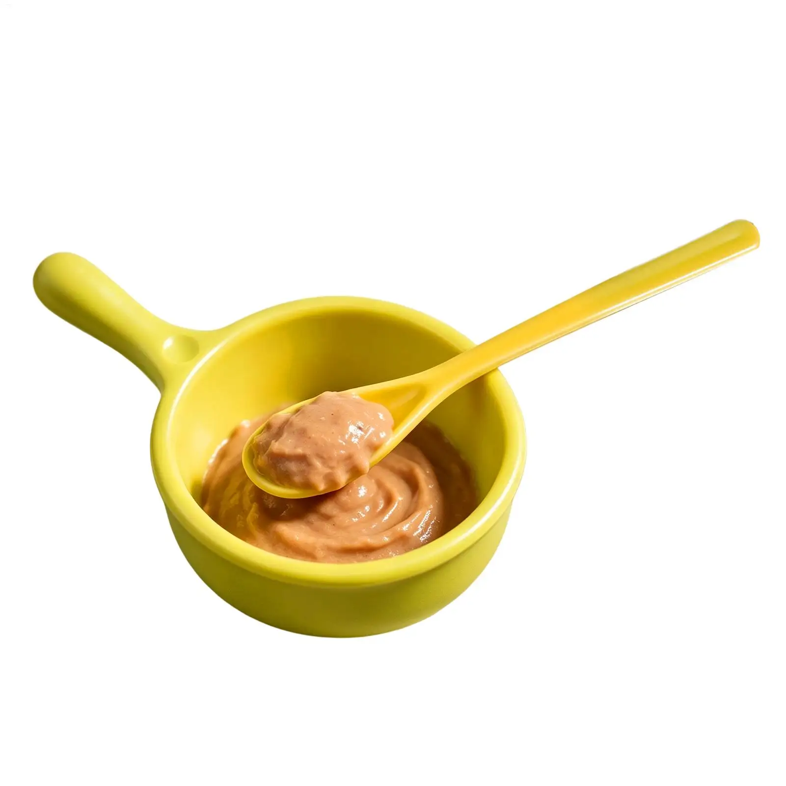 Safe Material Matched Crested Gecko Food Dish Smooth With Feeding Spoon Easy Feeding For Bearded Dragon Breeders Pet Keepers view 2