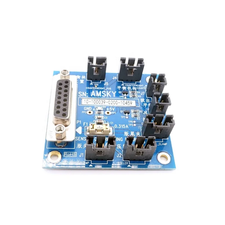 AMSKY CTP Aurora 800 1200 1880 1400 U4808 Ausetter 400 800 Series Head Clamps COUNTERWEIGHT_POS SENSOR DISTRIBUTNG BOARD