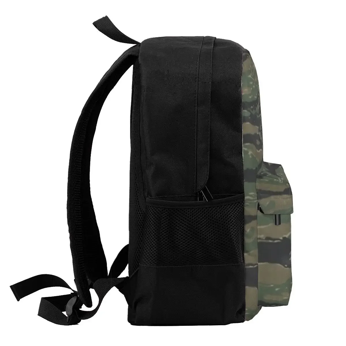 Tiger Stripe Camouflage Military Camo Backpacks Boys Girls Bookbag Children School Bags Cartoon Travel Rucksack Shoulder Bag