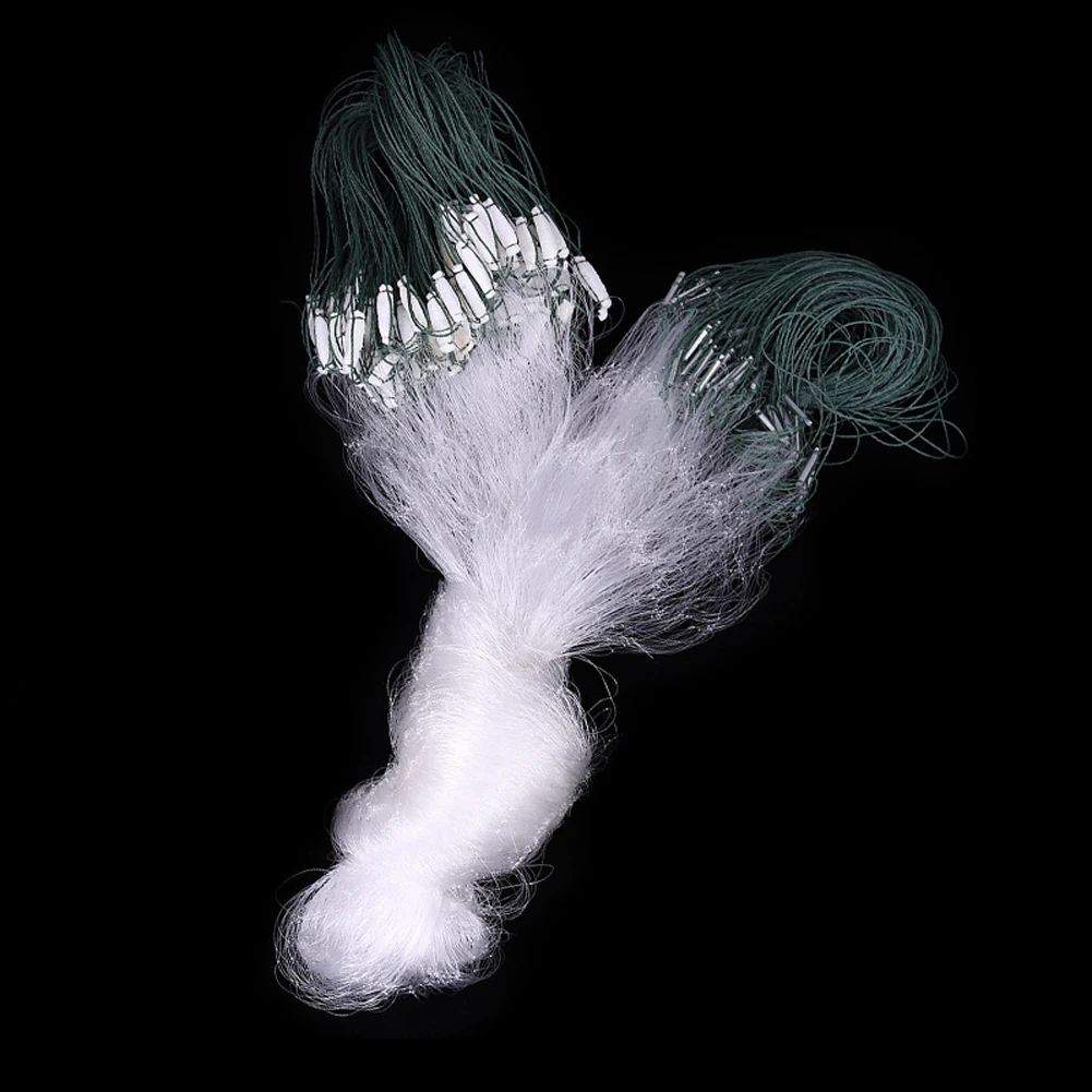 شبكة صيد السمك من النايلون، مصيدة شبكية من ثلاث طبقات، شبكة خيشومية أحادية الشعيرات، شبكة صيد السمك في الهواء الطلق #2