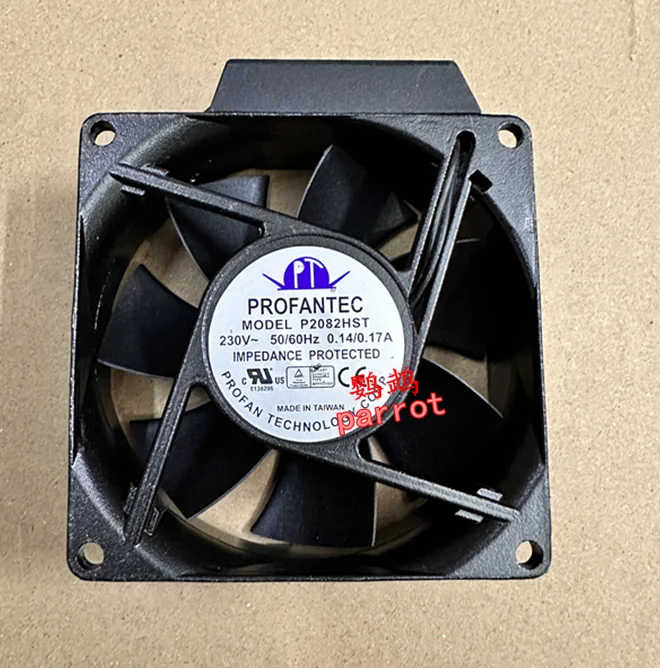 P2082HST is suitable for Taiwan's large air volume AC220V 8025 cooling fan fan 8CM