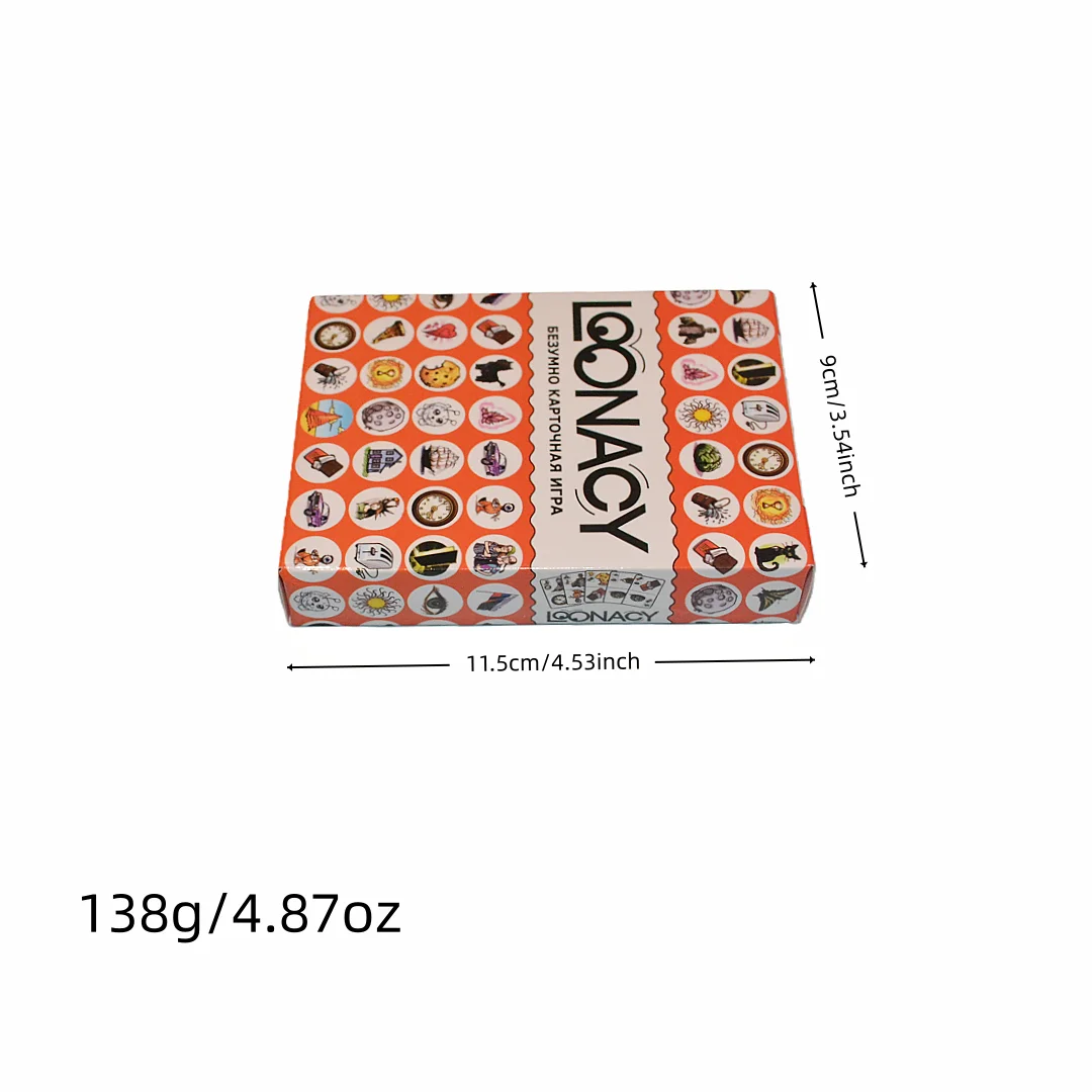 

Strategy Card Game, Russian Version of Board Game, Ideal Party Game, Suitable for Halloween, Christmas, and Makes a Great Gift