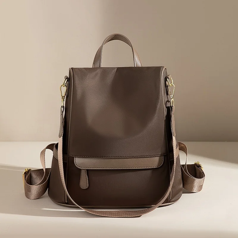 

Anti-Theft Women's Oxford Cloth Canvas Backpack Simple Commuter Bookbag Casual Summer Travel Leisure Scenarios Single Compart...