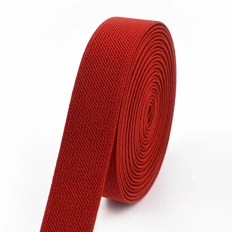 2-10Meter Meetee Elastiekjes 10Mm Elastische Band Riem Kledingstuk Jeans Taille Singels Trimmen Stretch Tape Diy naaien Accessoires