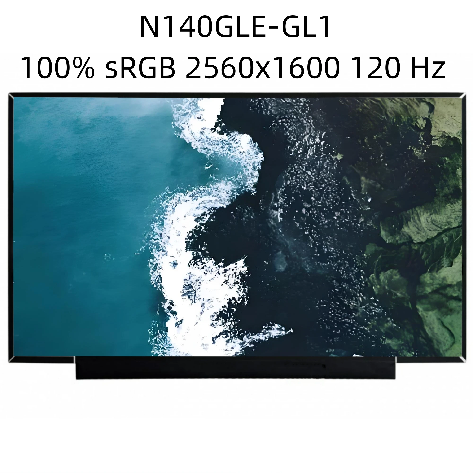 

N140GLE-GL1 Edp 14.0" Slim LED Matrix Laptop Lcd Screen Panel Display Replacement 2560*1600p IPS 120hz 40pins