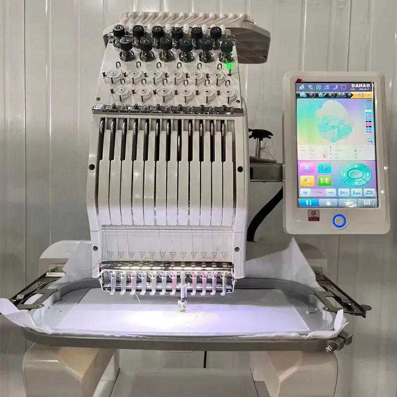 Embroidery Machines for Clothes/ Desktop Embroidery Machine/ Computerized Embroidery Machine Price
