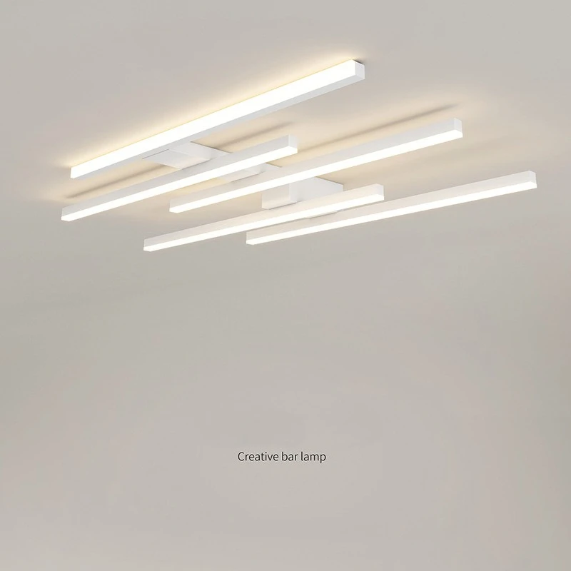 Aluminium Ceiling Lights Minimalist Long Strip Dressing Room Entrance Hall Ceiling Lamps Bedroom Room Decoration Corridor Cafe
