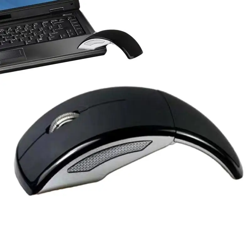 2.4GHz Wireless Mouses Offie computer mouses Foldable USB MouseMice with 1600 DPI Optical Sensor for PC Laptop Win7/8/10/XP