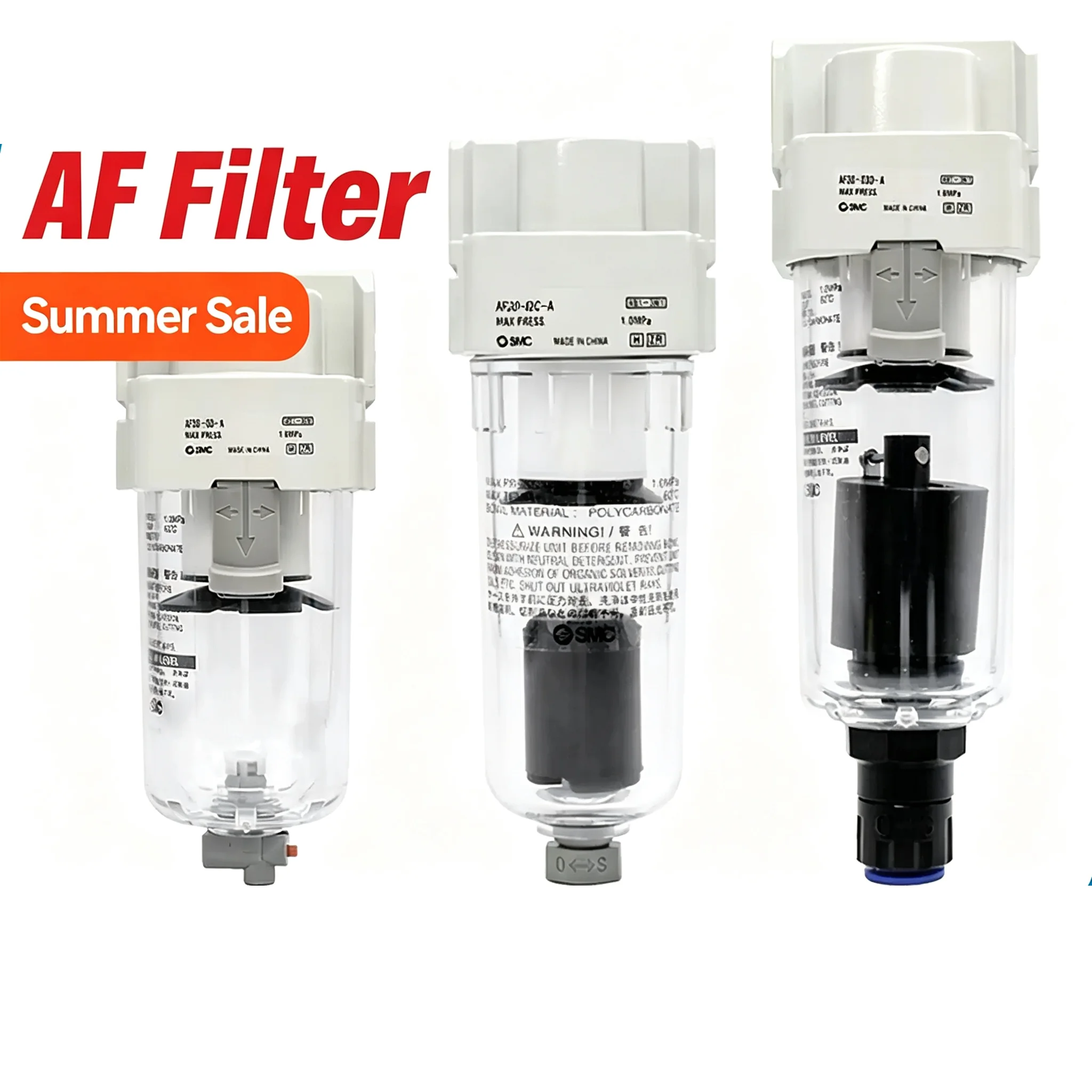 AF2000-01 AF50-06D-A M5 To 1 inch 1/4